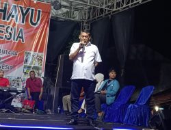 Hadiri Pentas Seni, Bakal Cabup Asrofi Ajak Kaum Muda Tingkatkan Wawasan Kebangsaan