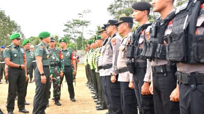 Danrem 072/Pamungkas Pimpin Apel Gelar Pasukan Pam VVIP Kunker Presiden RI