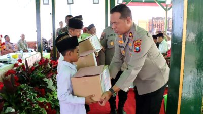 Jumat Curhat, Polres Nganjuk Berdayakan Tiga Pilar Tingkat Desa Dalam Harkamtibmas