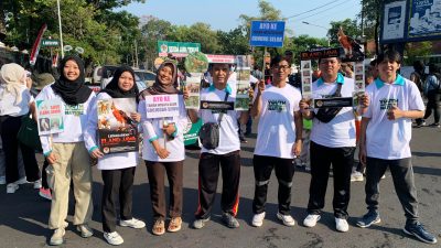 Mahasiswa UNNES Ikut Kampanye Konservasi di CFD Pahlawan