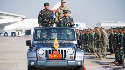 Pangdivif 2 Kostrad Turut Hadir Dalam Acara Pembukaan Latma Super Garuda Shield 2024