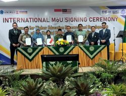 Kerjasama Internasional, Rektor UIAD Teken MoU Dengan Universiti Malaysia Kelantan