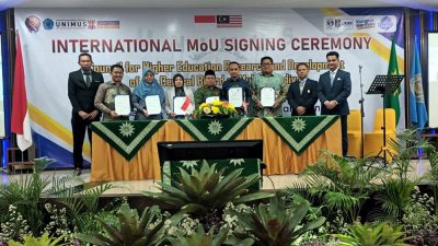 Kerjasama Internasional, Rektor UIAD Teken MoU Dengan Universiti Malaysia Kelantan
