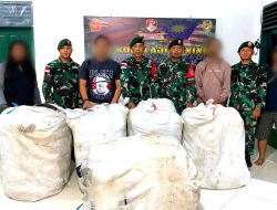 Penggagalan Penyelundupan Balpress oleh Tim Gabungan TNI di Perbatasan RI-Malaysia