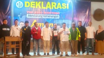 Tim Joko Budiyono Deklarasikan Dukung Kemenangan AMAN Dalam Pilkada Kota Magelang