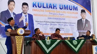 Bekerjasama Dengan Pascasarjana, FTIK UIAD Sinjai Gelar Kuliah Umum 2024