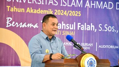 Pj Bupati Sinjai Beri Kuliah Umum Kepada Mahasiswa Baru UIAD