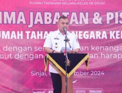 Pisah Sambut Kepala Rutan Sinjai, Pj Bupati Ajak Pimpinan Baru Perkuat Sinergitas
