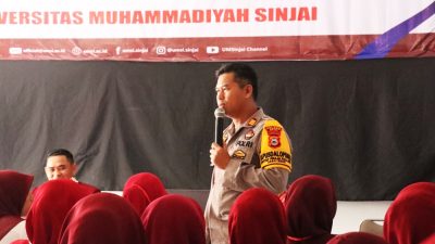 Kabag SDM Polres Sinjai Sampaikan Bahaya Bullying di Kampus UMSi