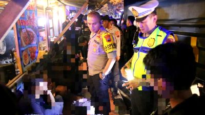 Polresta Magelang Amankan 16 Remaja Dalam Patroli Skala Besar Jelang Pilkada