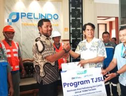 PT Pelindo Ternate Salurkan Bantuan APD untuk TKBM Pelabuhan Ahmad Yani