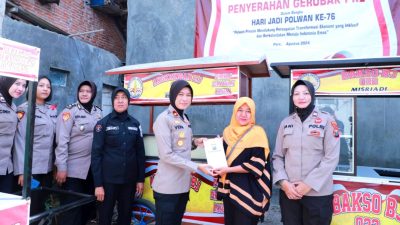 Sambut HUT Ke-76 Polwan, Polres Kediri Gelar Berbagai Kegiatan Sosial