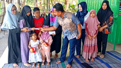 Doa Manakib dan Santuni Yatim Piatu Awali Pembukaan Kedai Kopi Rempah Jahe