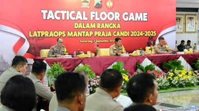 Gelar TFG, Polda Jateng Matangkan Strategi Pengamanan Pilkada 2024