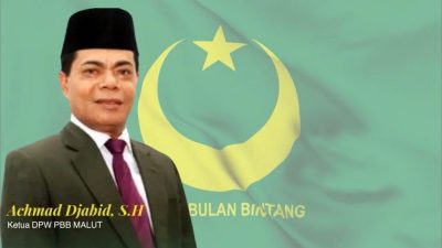Ketua DPW PBB Malut Optimis AM-SAH Menang Pilkada