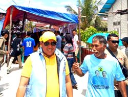 Kampanye Blusukan, Aliong Mus Ingin Muncul Dokter dari Desa Lele Mandioli Selatan