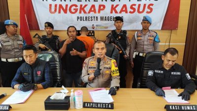 Satresnarkoba Polresta Magelang Ringkus Seorang Pengedar Ganja