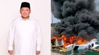 Cagub Aliong Mus Sampaikan Belasungkawa dan Dukung Penyelidikan Kebakaran Speedboat Benny Laos