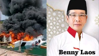 Speedboat Terbakar, Calon Gubernur Malut Benny Laos Meninggal Dunia