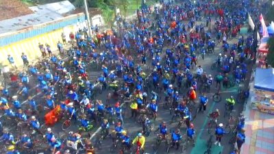 Ribuan Peserta Ikuti Fun Bike dan Senam Bersama TNI Kodim 0705/Magelang
