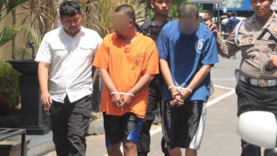 Polres Blitar Kota Bekuk Pelaku Kejahatan Dengan Modus Kempes Ban