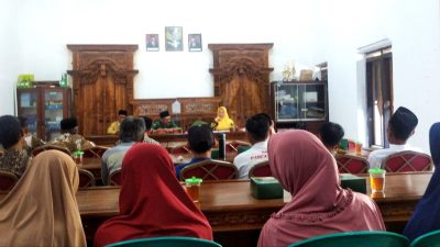Terima Padat Karya dari Kemnaker, Desa Klopo Gelar Rembug Masyarakat