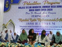 Desa Domato Gelar Peringatan Maulid Nabi Muhammad SAW