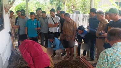 Pelatihan Pembuatan Pupuk Organik Gunakan Metode Kascing