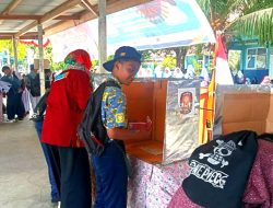 Wujud Pembelajaran Demokrasi, SMP Negeri 6 Kota Ternate Gelar Pemilihan OSIS 