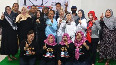 Harmoni Santri dan Sambel Gelar Nobar China Lawan Indonesia