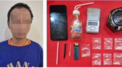 Satresnarkoba Polres Kediri Ringkus Pengedar Sabu-Sabu