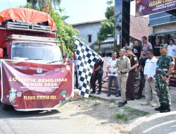 Dilepas Pj Bupati, KPU Sinjai Mulai Distribusi Logistik Pilkada 2024 ke Kecamatan