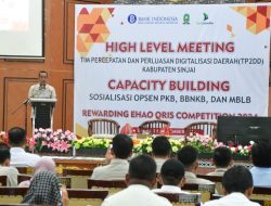 High Level Meeting, Pj Bupati Sinjai Minta Perangkat Daerah Maksimalkan Penerapan ETPD