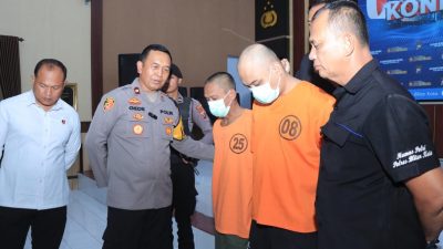 Polres Blitar Kota Amankan 2 Pengedar Narkoba Berikut Barang Buktinya