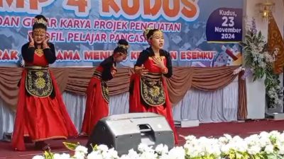 Rayakan HUT Ke-39, SMP Negeri 4 Kudus Gelar Karya P5