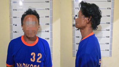 Diduga Edarkan Narkoba, Dua Pria Diamankan Tim Buser Polres Kediri