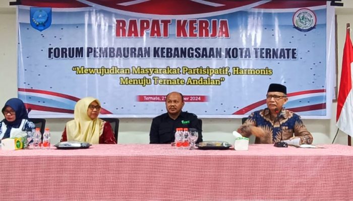 Forum Pembauran Kebangsaan Kota Ternate Gelar Raker