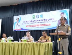 Dorong Pengembangan Karir Guru, Pj Bupati Buka Diklat Berjenjang PAUD Tingkat Lanjut