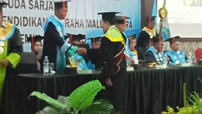 ISDIK Kie Raha Malut Wisuda 195 Mahasiswa