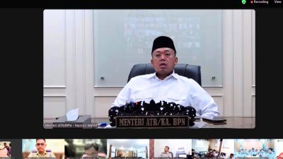 Beri Pengarahan ke Kanwil BPN Provinsi Papua Barat, Ini Penekanan Menteri Nusron