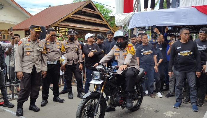 Drag Bike di Sinjai Dibuka, Bukti Kapolres Jawab Mimpi Pencinta Otomotif