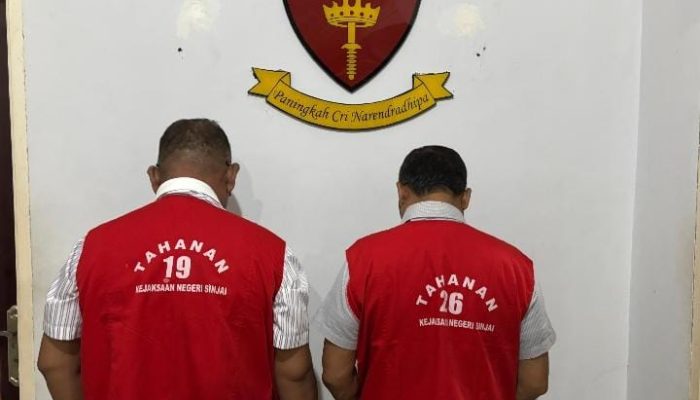 Dua Tersangka Kasus Korupsi Appareng Sinjai Ditahan