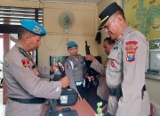Cegah Penyalahgunaan, Polres Kediri Periksa Senpi Personel