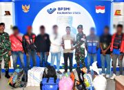 Satgas Pamtas Yonarmed 11 Kostrad Kembali Gagalkan Pengiriman 5 CPMI Ilegal