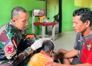 Prajurit Kostrad Pos Lumbis Selamatkan Aldrian