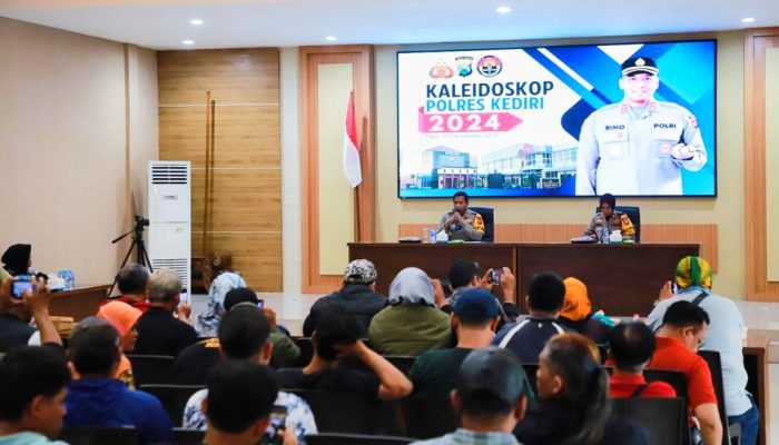 Tahun 2024 Polres Kediri Ungkap Sejumlah Kasus Menonjol