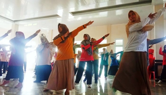 PGRI Cabang Windusari Sosialisasikan Senam Anak Indonesia Hebat