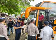 Pastikan Keselamatan Transportasi, Polres Blitar Kota Gelar Ramp Check