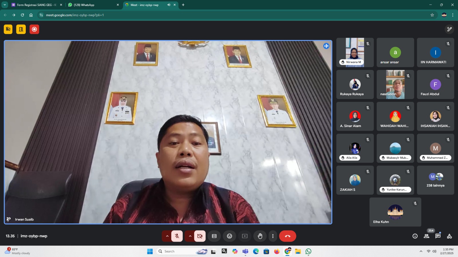 Kepala Dinas Pendidikan Sinjai/ist