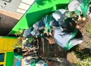 Tanam Pohon Mendukung Program Go Green Kemenag Sulsel, Kepala MIN 2 Sinjai: Investasi Jangka Panjang
